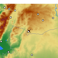 Nearby Forecast Locations - Kilis - Mapa