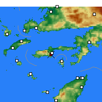 Nearby Forecast Locations - Datça - Mapa