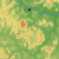 Nearby Forecast Locations - Kislokan - Mapa