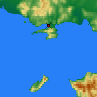 Nearby Forecast Locations - Magadán - Mapa