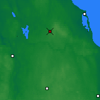 Nearby Forecast Locations - Stende - Mapa