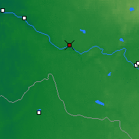 Nearby Forecast Locations - Skrīveri - Mapa