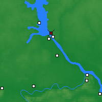 Nearby Forecast Locations - Zavolzhie - Mapa