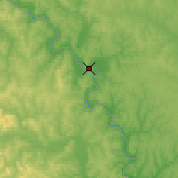 Nearby Forecast Locations - Cernjaevo - Mapa