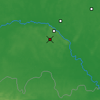 Nearby Forecast Locations - Mazyr - Mapa