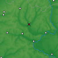 Nearby Forecast Locations - Járkov - Mapa