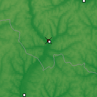 Nearby Forecast Locations - Valuiki - Mapa