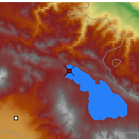 Nearby Forecast Locations - Lago Sevan - Mapa