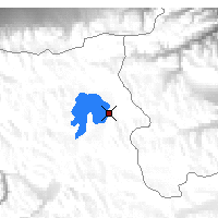 Nearby Forecast Locations - Lago Karakul - Mapa