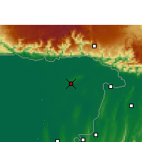 Nearby Forecast Locations - Sylhet - Mapa