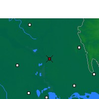 Nearby Forecast Locations - Chandpur Sadar - Mapa