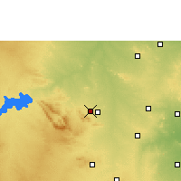 Nearby Forecast Locations - Bellary - Mapa