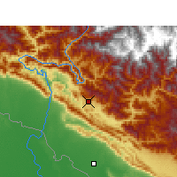 Nearby Forecast Locations - Birendranagar - Mapa