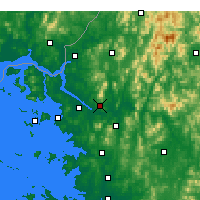 Nearby Forecast Locations - Seúl - Mapa