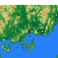 Nearby Forecast Locations - Masan - Mapa