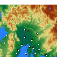 Nearby Forecast Locations - Kakamigahara - Mapa