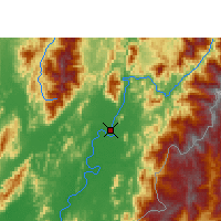 Nearby Forecast Locations - Myitkyina - Mapa