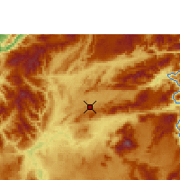 Nearby Forecast Locations - Lashio - Mapa
