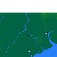Nearby Forecast Locations - Ma-ubin - Mapa