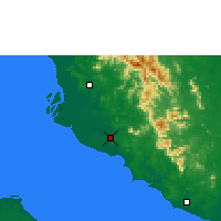 Nearby Forecast Locations - Sepang/kl International - Mapa