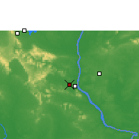 Nearby Forecast Locations - Savannakhet - Mapa