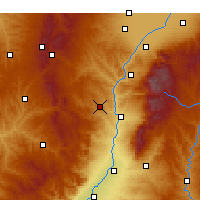 Nearby Forecast Locations - Fenxi - Mapa