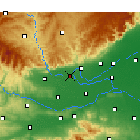 Nearby Forecast Locations - Qinyang - Mapa