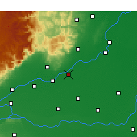 Nearby Forecast Locations - Weihui - Mapa