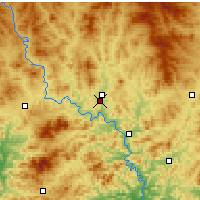 Nearby Forecast Locations - Chengdé - Mapa
