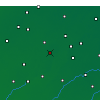 Nearby Forecast Locations - Wucheng - Mapa
