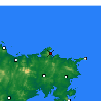 Nearby Forecast Locations - Weihai - Mapa