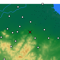 Nearby Forecast Locations - Linzi - Mapa