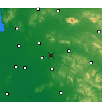Nearby Forecast Locations - Qufu - Mapa