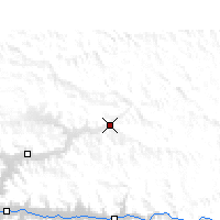 Nearby Forecast Locations - Kunggar - Mapa