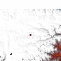 Nearby Forecast Locations - Lhunze - Mapa