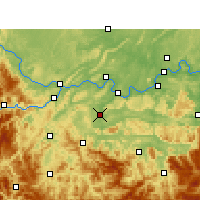 Nearby Forecast Locations - Changning - Mapa