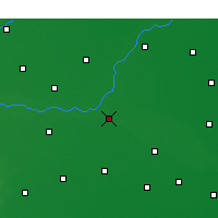 Nearby Forecast Locations - Lankao - Mapa