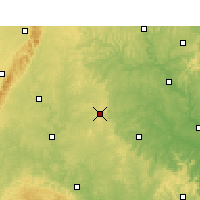 Nearby Forecast Locations - Lezhi - Mapa