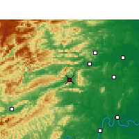 Nearby Forecast Locations - Cili - Mapa