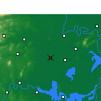 Nearby Forecast Locations - Anxiang - Mapa