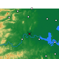 Nearby Forecast Locations - Changde - Mapa
