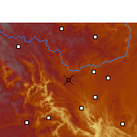 Nearby Forecast Locations - Liuzhi - Mapa
