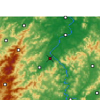 Nearby Forecast Locations - Wan'an - Mapa