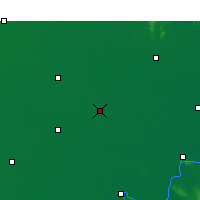 Nearby Forecast Locations - Mĕngchéng Xiàn - Mapa