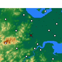 Nearby Forecast Locations - Deqing/ZHJ - Mapa