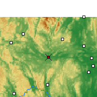 Nearby Forecast Locations - Yishan - Mapa