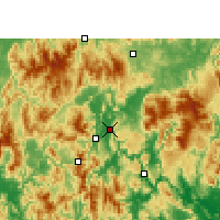 Nearby Forecast Locations - Lianzhou - Mapa
