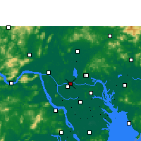 Nearby Forecast Locations - Foshan - Mapa