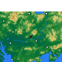 Nearby Forecast Locations - Boluo - Mapa