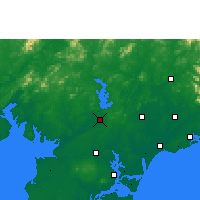 Nearby Forecast Locations - Lianjiang - Mapa